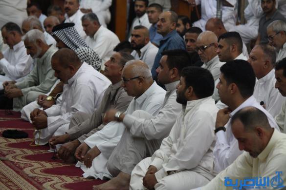 صلاة عيد الفطر المبارك في مدينة الناصرية - تقرير صوتي مصور - 