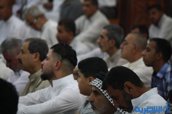 صلاة عيد الفطر المبارك في مدينة الناصرية - تقرير صوتي مصور - 