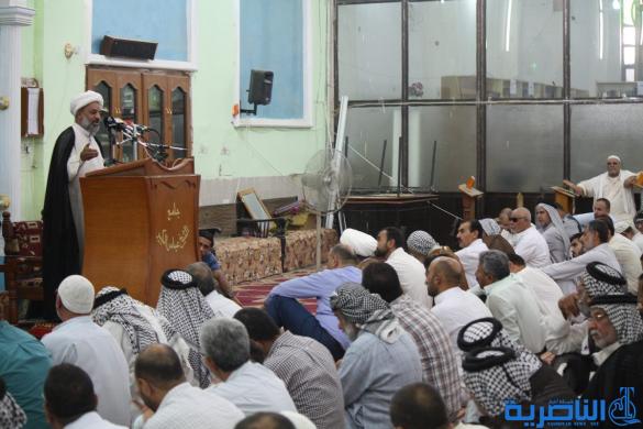 صلاة الجمعة في مدينة الناصرية - تقرير صوتي مصور -