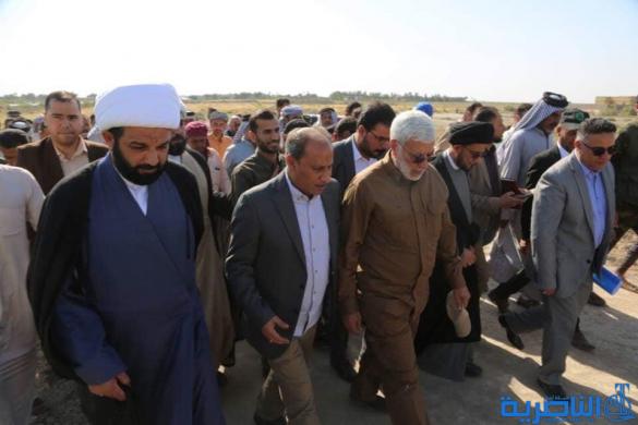 الناصري يشرف ميدانيا على استعدادات الحشد لمواجهة السيول شمالي ذي قار
