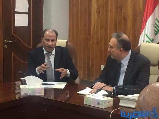 الناصري يلتقي وزير الكهرباء  لمناقشة خطة المحافظة للصيف المقبل