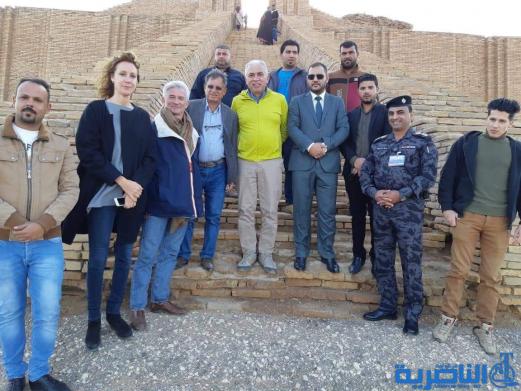 سفير الاتحاد الاوربي يصل ذي قار لزيارة اهوارها واور الاثرية