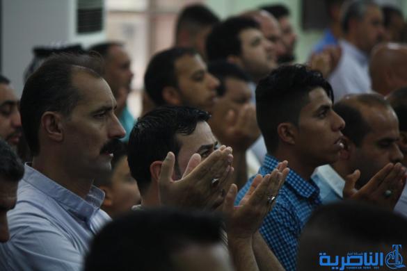 صلاة عيد الاضحى المبارك في مدينة الناصرية - تقرير صوتي مصور -