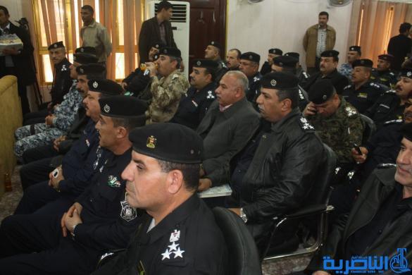 شرطة ذي قار تصدر عفوا عن منتسبيها الموقوفين بعقوبات انضباطية 