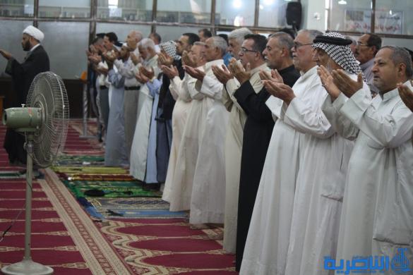 صلاة عيد الاضحى المبارك في مدينة الناصرية - تقرير صوتي مصور -