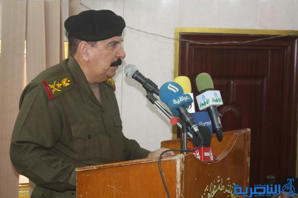 قائد شرطة ذي قار الجديد اللواء الركن صادق الزيدي يتسلم مهام عمله رسميا – تقرير مصور –
