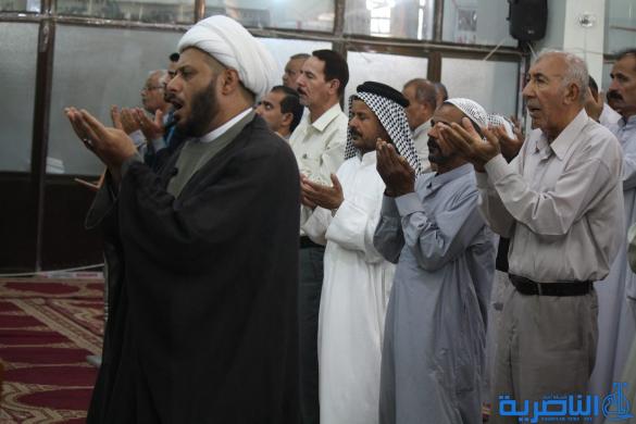 صلاة عيد الاضحى المبارك في مدينة الناصرية - تقرير صوتي مصور -