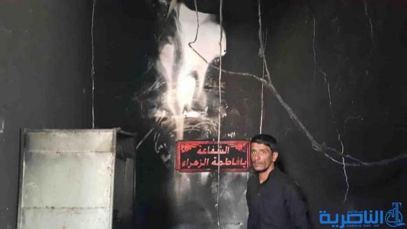 بالصور : كيف تحول سوق الخان في الشطرة الى ركام