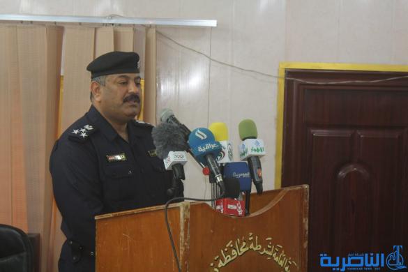 قائد شرطة ذي قار الجديد اللواء الركن صادق الزيدي يتسلم مهام عمله رسميا – تقرير مصور –