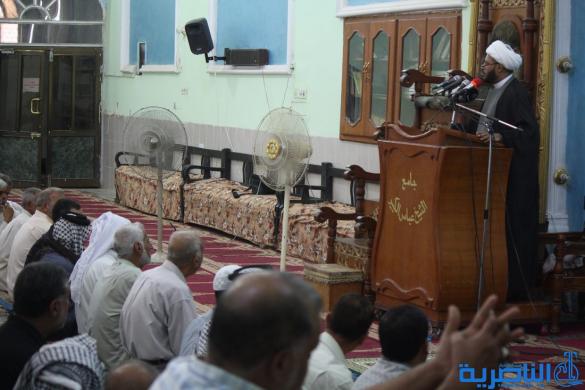 صلاة عيد الاضحى المبارك في مدينة الناصرية - تقرير صوتي مصور -