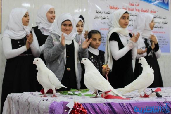  اليونسيف ترعى مهرجانا فنيا للطفولة في جامعة ذي قار - تقرير مصور -