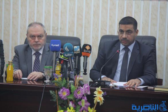 رومانيا تبدي رغبتها بالاستثمار في ذي قار ، وافتتاح قنصلية فخرية في الناصرية
