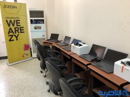 زين للاتصالات تزود جامعة ذي قار بحواسيب ومعدات الكترونية حديثة - تقرير مصور -