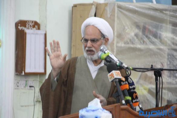 امام جمعة الناصرية يضع شروطا لتحقيق مشروع التسوية السياسية