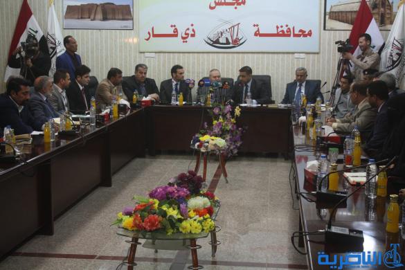 رومانيا تبدي رغبتها بالاستثمار في ذي قار ، وافتتاح قنصلية فخرية في الناصرية
