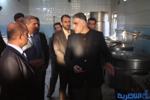وزير العدل يزور سجن الناصرية للاطلاع على تحصيناته الأمنية وأوضاع النزلاء