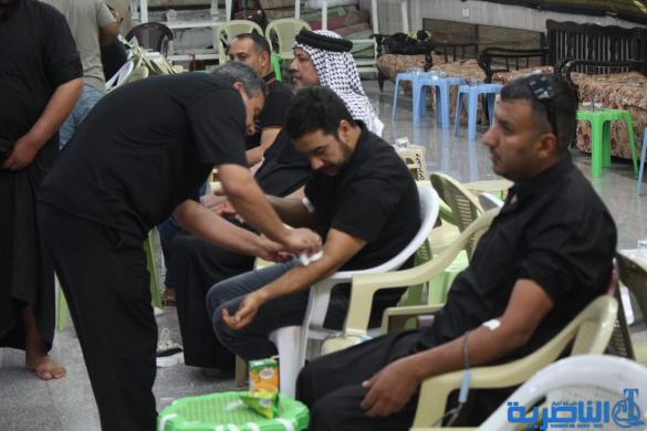 بالصور : جمعية التضامن تنظم حملة للتبرع بالدم في ذكرى التاسع من المحرم