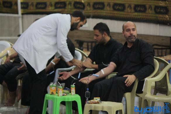 بالصور : جمعية التضامن تنظم حملة للتبرع بالدم في ذكرى التاسع من المحرم
