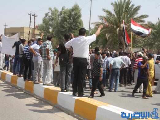 تقرير مصور عن تفريق تظاهرات الناصرية قرب مكتب مجلس النواب