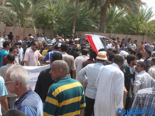 تقرير مصور عن تفريق تظاهرات الناصرية قرب مكتب مجلس النواب
