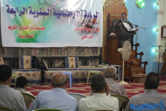 الناصرية :جامع الشيخ عباس الكبير يباشر مجالسه الدينية في رمضان المبارك – تقرير مصور -
