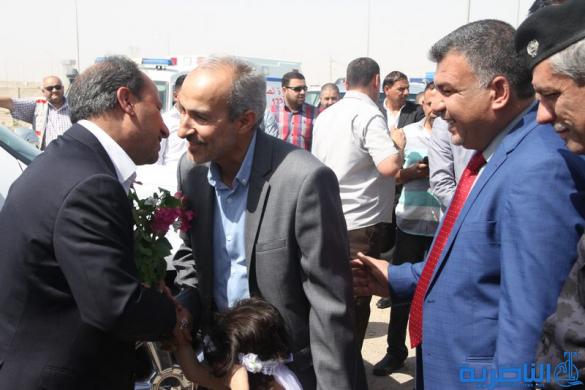 بالصور:ذي قار تستقبل بحفاوة محافظها العائد من اليونسكو بملف الاهوار