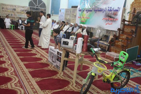 مسجد الشيخ عباس الكبير يحتضن المسابقة الرمضانية الرابعة - تقرير مصور - 