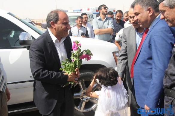 بالصور:ذي قار تستقبل بحفاوة محافظها العائد من اليونسكو بملف الاهوار