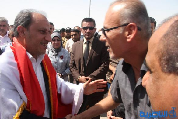 بالصور:ذي قار تستقبل بحفاوة محافظها العائد من اليونسكو بملف الاهوار