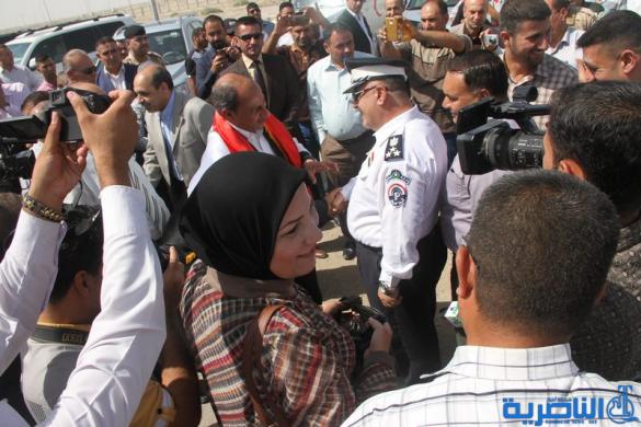 بالصور:ذي قار تستقبل بحفاوة محافظها العائد من اليونسكو بملف الاهوار