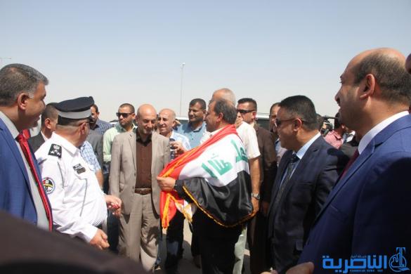 بالصور:ذي قار تستقبل بحفاوة محافظها العائد من اليونسكو بملف الاهوار
