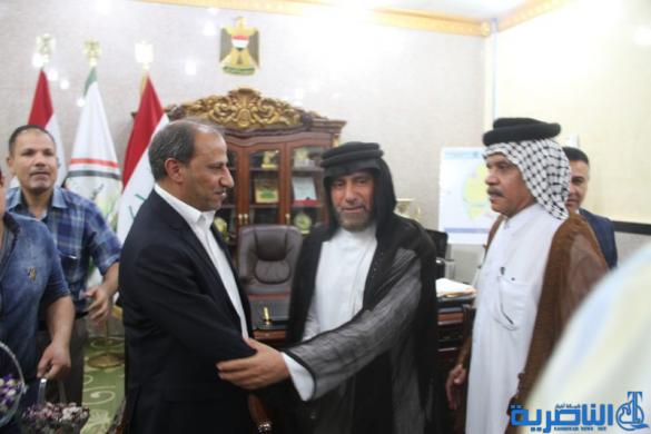 بالصور:ذي قار تستقبل بحفاوة محافظها العائد من اليونسكو بملف الاهوار