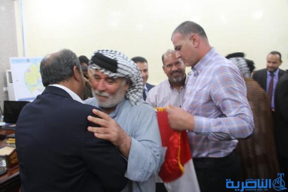 بالصور:ذي قار تستقبل بحفاوة محافظها العائد من اليونسكو بملف الاهوار