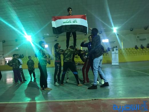 منظمة التواصل والاخاء ترعى لعبة الباركور في الناصرية - تقرير مصور -