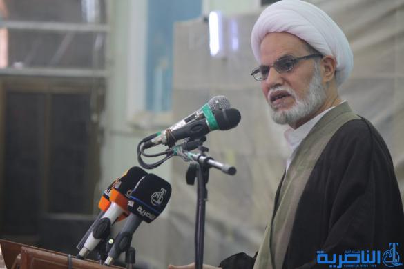 امام جمعة الناصرية يطالب بصرف رواتب منتسبي وزارة الصناعة والحشد الشعبي