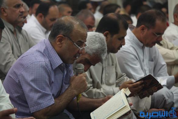 مئات المصلين يحيون ليلة القدر في مساجد الناصرية – تقرير مصور -