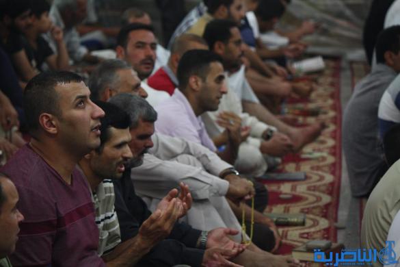 مئات المصلين يحيون ليلة القدر في مساجد الناصرية – تقرير مصور -