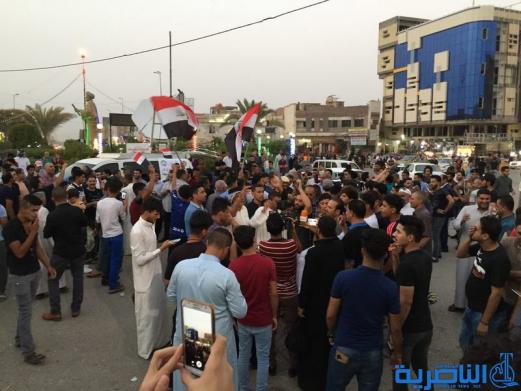  بالاهازيج ورايات الله اكبر ، الناصرية تحتفي بنصر الموصل - تقرير مصور -