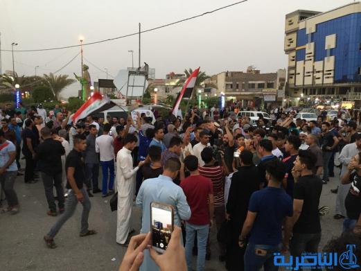  بالاهازيج ورايات الله اكبر ، الناصرية تحتفي بنصر الموصل - تقرير مصور -