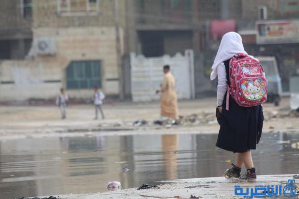 بالصور : الى بلدية الناصرية ، هذه شوارعكم بعد ليلة مطر واحدة