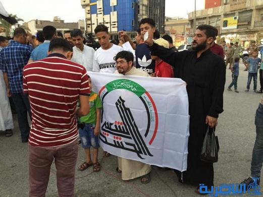  بالاهازيج ورايات الله اكبر ، الناصرية تحتفي بنصر الموصل - تقرير مصور -