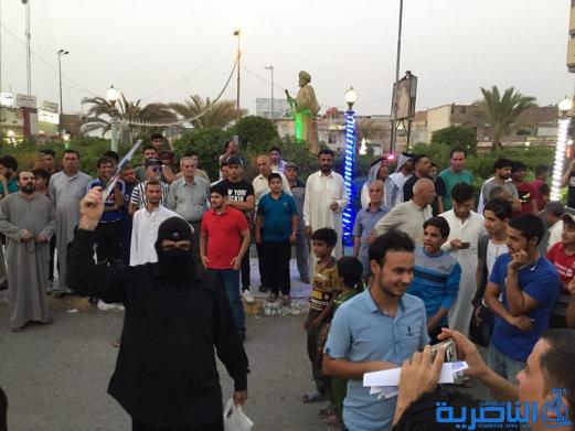 بالاهازيج ورايات الله اكبر ، الناصرية تحتفي بنصر الموصل - تقرير مصور -