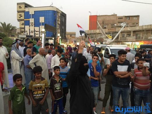  بالاهازيج ورايات الله اكبر ، الناصرية تحتفي بنصر الموصل - تقرير مصور -