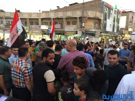  بالاهازيج ورايات الله اكبر ، الناصرية تحتفي بنصر الموصل - تقرير مصور -