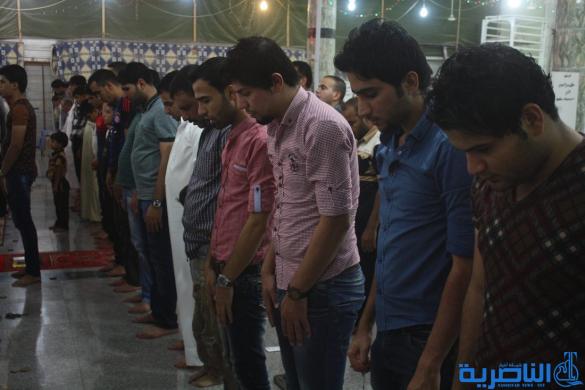مئات المصلين يحيون ليلة القدر في مساجد الناصرية – تقرير مصور -