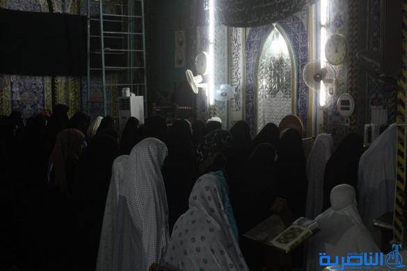 مئات المصلين يحيون ليلة القدر في مساجد الناصرية – تقرير مصور -