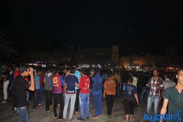 مسيرات فرح في شوارع الناصرية ابتهاجا بتاهل منتخبنا الوطني لنهائيات اسيا - تقرير مصور -