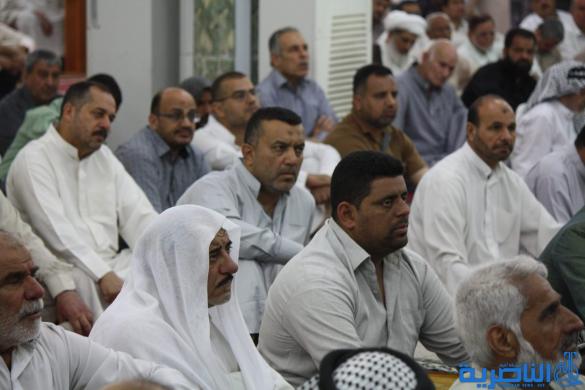 بالصور: صلاة الجمعة في مدينة الناصرية