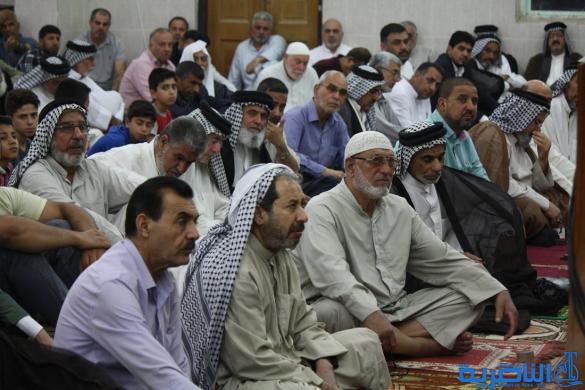 بالصور: صلاة الجمعة في مدينة الناصرية