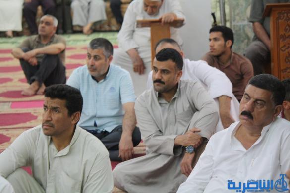 بالصور: صلاة الجمعة في مدينة الناصرية